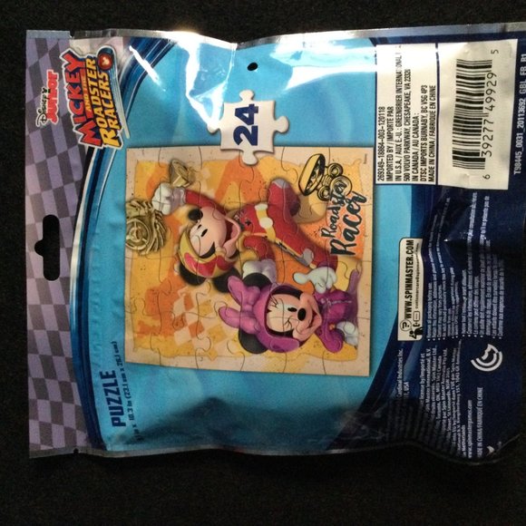 Two puzzle on the go Disney puzzles Incredibles 2 48pcs & Mickey 24pcs like new - Picture 5 of 6